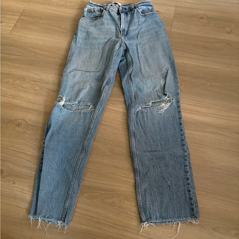 4 pairs of Abercrombie jeans